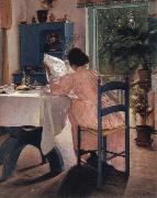 at breakfast Laurits Andersen Ring